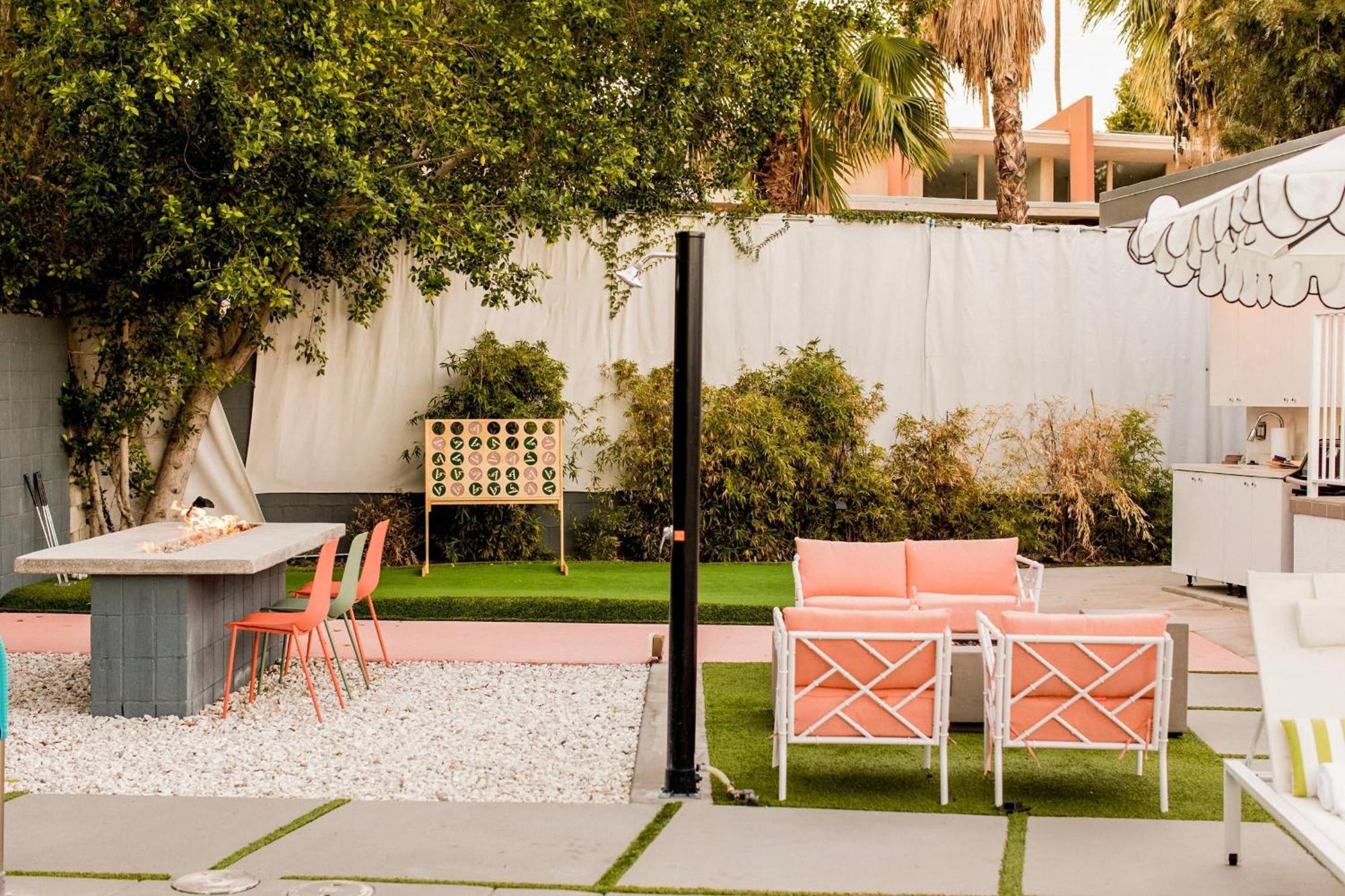 The Wesley Hotel By Avantstay Retro Spacious W Bbq Pool Spa Palm Springs Exterior foto